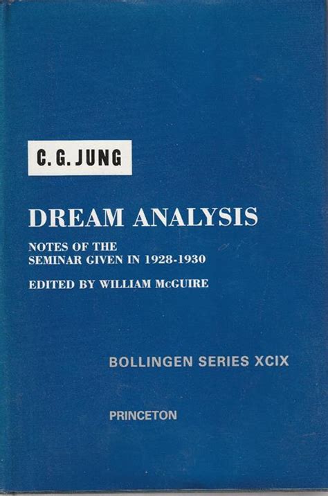 Dream analysis: seminar on dream analysis - Carl Gustav Jung - Libro Usato - Princeton ...