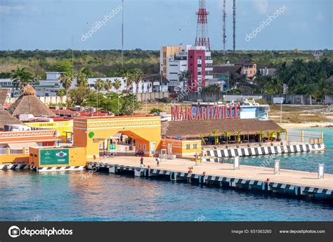 Cozumel Mexico April 2023 View Cozumel Skyline Cruise Port – Stock Editorial Photo © jewhyte ...