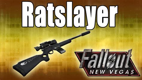 Fallout New Vegas Revisited (Unique Weapons) - Ratslayer - YouTube