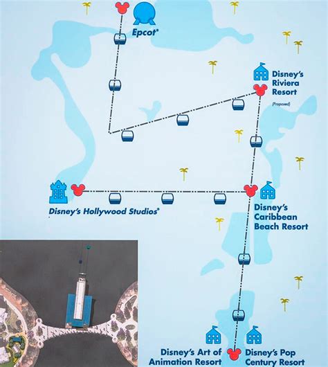 Como vai funcionar o Disney Skyliner Transportation - Foco em Orlando