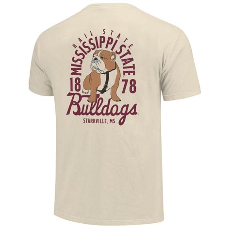 Bulldogs | Mississippi State Mascot Overlay Comfort Colors Tee | Alumni ...