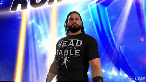 WWE 2K22 Roman Reigns Rating Revealed