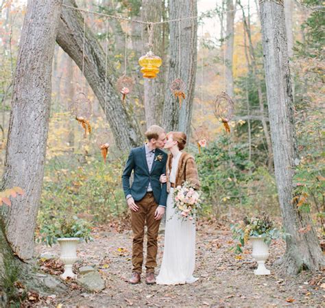 Autumn Amber Wedding Inspiration