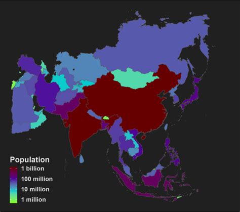 List of Asian countries by population Facts for Kids