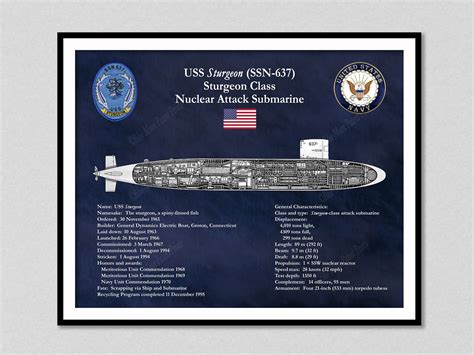 Model Ship Custom USS Sturgeon 637 Class Submarine Cutaway Museum ...