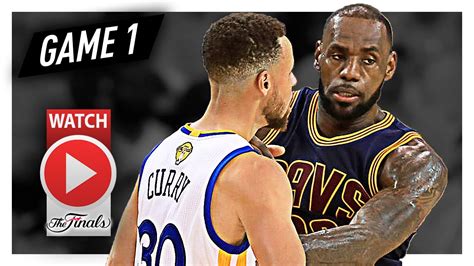 LeBron James vs Stephen Curry Game 1 Battle Highlights (2017 Finals) Cavaliers vs Warriors ...