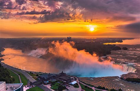 Niagara Falls sunset (re-edit after your guys's Critiquing thank you ...