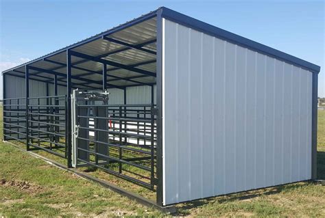 Steel-Framed Livestock Shelter - Sturdi-Bilt