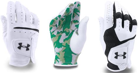 Under Armour Unveil New Golf Gloves - Golfalot