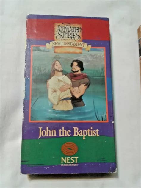 VHS NEST BIBLE TalesTapes Animated Moses Samuel John the Baptist Lot of 3 EUR 9,31 - PicClick FR