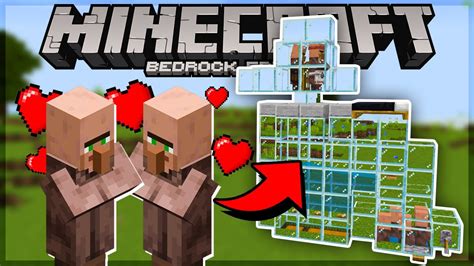 FARM de VILLAGER INFINITO no MINECRAFT BEDROCK 1.20! | TUTORIAL - YouTube