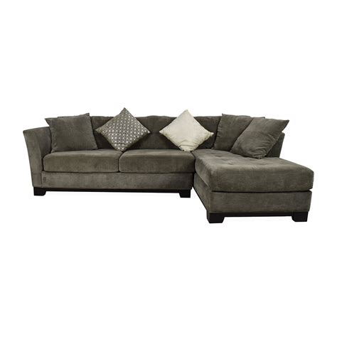 Macy's Gray Sectional Couch with Chaise | 50% Off | Kaiyo