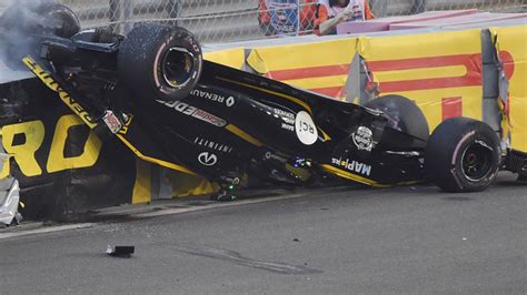 Abu Dhabi GP: Nico Hulkenberg crashes out and flips car first lap | F1 News