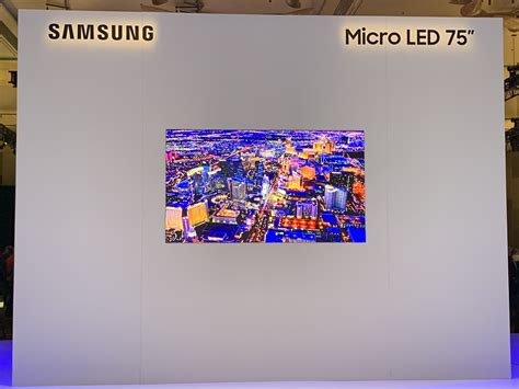 Samsung 75in Micro LED TV hands-on review | What Hi-Fi?