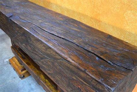 Consola Tronco, Rustic Wood Console Table - Demejico