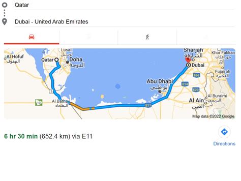 Is It Possible To Travel From Qatar To Dubai By Road? | Saakin.qa