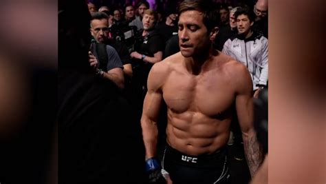 Ripped Jake Gyllenhaal enters UFC octagon to film Road House scene | Culture | Independent TV