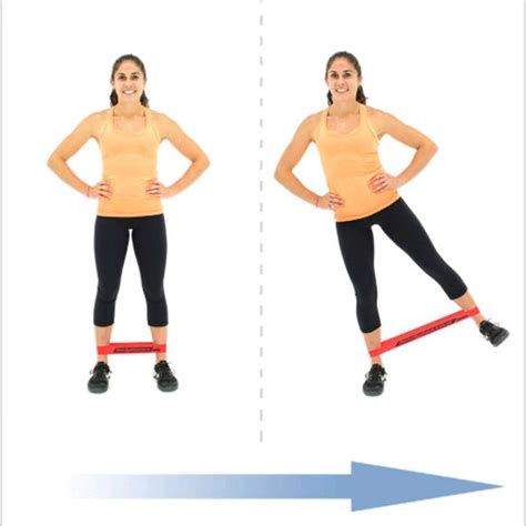 Standing Leg Abduction With Band by Tanya M. - Exercise How-to - Skimble