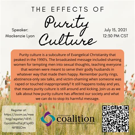 Purity Culture Lunch and Learn — RISE: Healthy for Life