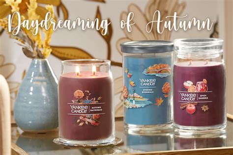 Yankee Candle Daydreaming of Autumn Collection home fragrances - The Perfume Girl