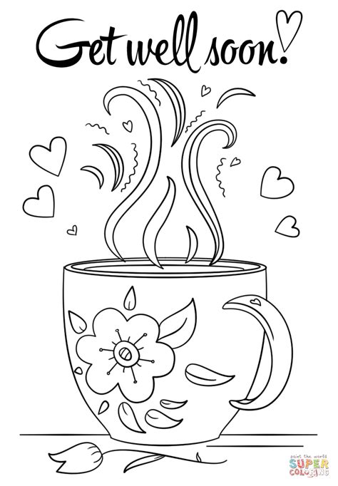 Get Well Soon coloring page | Free Printable Coloring Pages | Free printable coloring pages ...