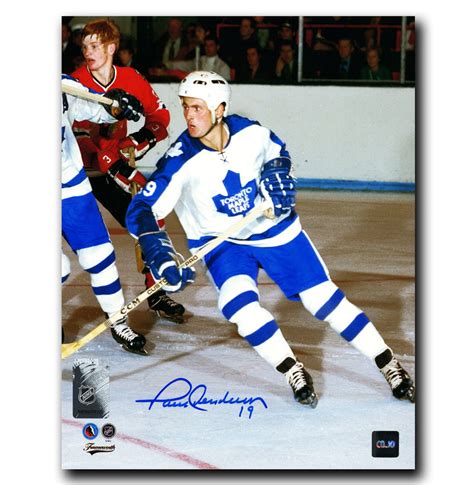 Paul Henderson Toronto Maple Leafs Autographed 8x10 Photo | CoJo Sport Collectables Inc.