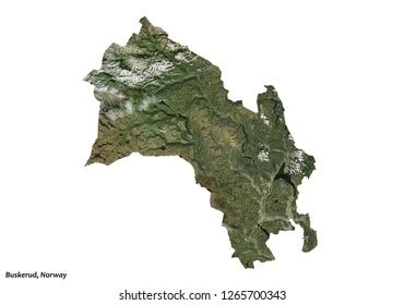 Buskerud Norway Map 3d Illustration Stock Illustration 1265700343 ...