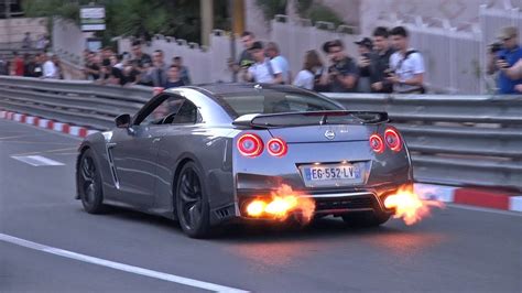 Nissan GTR'S | R35| Spitting flames - YouTube