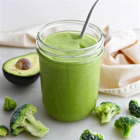 Super Green Broccoli Smoothie - It's a Veg World After All®