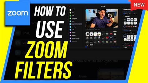 How to Use Zoom Filters - New Zoom Update - YouTube