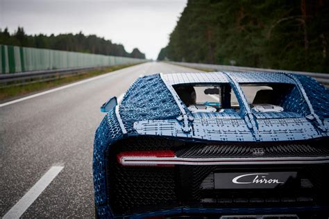 Life-size Bugatti Chiron made from a million Lego pieces ... and it ...