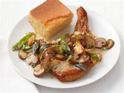 Pork Chops With Mushroom Gravy Recipe | Food Network Kitchen | Food Network