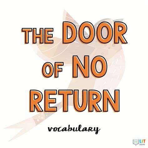 The Door of No Return Vocabulary | LIT Lessons