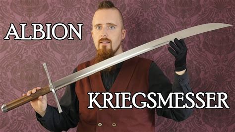 Review: The Knecht kriegsmesser by Albion - Amazing sword! - YouTube