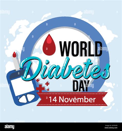 World diabetes day poster design illustration Stock Vector Image & Art - Alamy