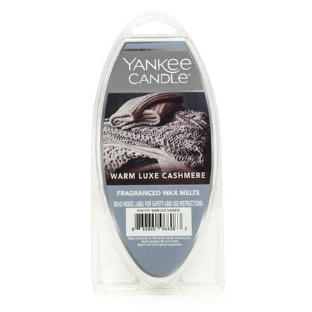 Yankee Candle Warm Lux Cashmere Fragranced Wax Melts, 6 Count - Walmart.com - Walmart.com