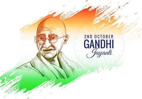 2nd October Gandhi Jayanti Poster or Banner Background 1335180 Vector Art at Vecteezy