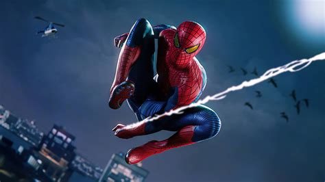 Download The web slinger takes the rooftops of Manhattan by storm ...