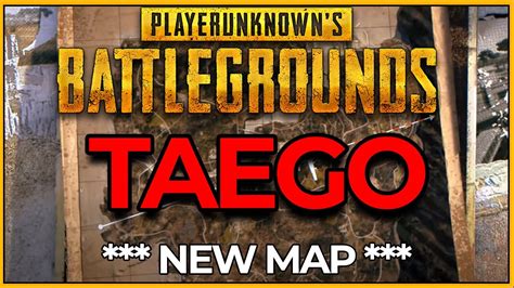 PUBG's New Map - Taego - PC Gameplay - YouTube