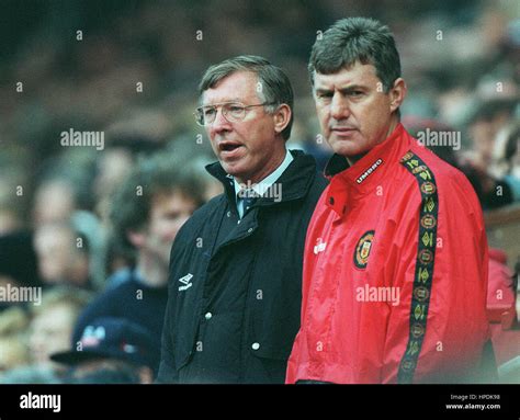 ALEX FERGUSON & BRIAN KIDD MANCHESTER UNITED MANAGEMENT 15 September ...