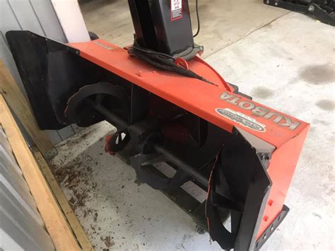 SnowBlower side parts | OrangeTractorTalks - Everything Kubota