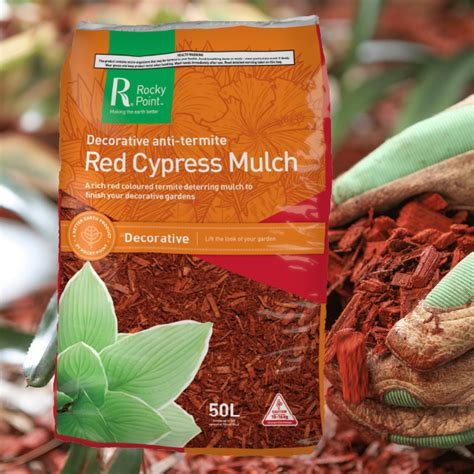 Red Cypress Mulch 50L Bag | Smart Stone Landscape Supplies