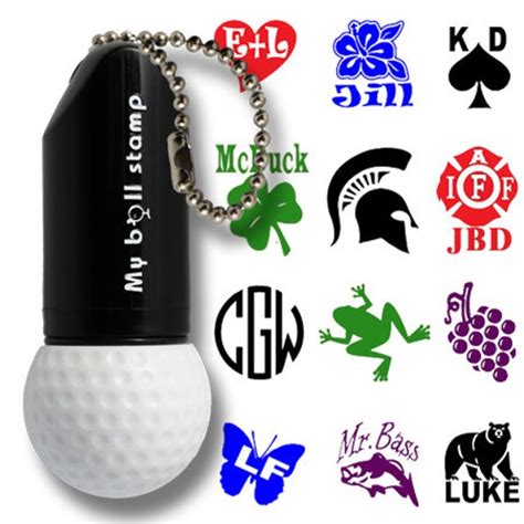 MyBallStamp Personalized Golf Ball Stamp by MyBallStamp on Etsy