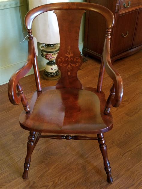 Solid Mahogany Chair - In Days of Olde