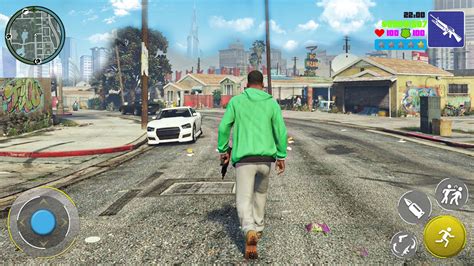 Grand Theft Gangster Shooting Games: Flying Rope hero in open world Crime City - App on Amazon ...