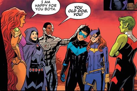 DC Comics' Nightwing, Batgirl and Starfire Love Triangle? (Spoilers)