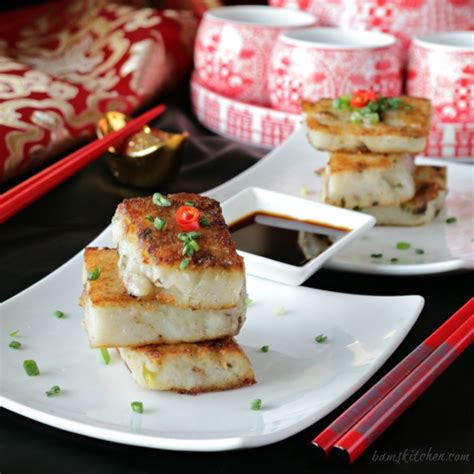 Chinese Vegan Radish Cake - Healthy World Cuisine