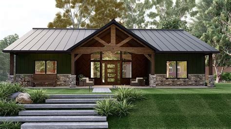 Barndominium with Accentuating Craftsman Details in 2022 | Craftsman ...