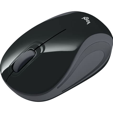 Logitech M187 Wireless Ultra Portable Mouse (Black) - Tech Arc