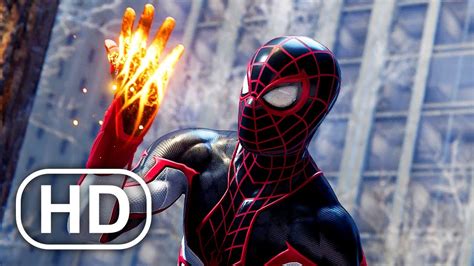 Spider-Man Miles Morales Gets NEW SUPER POWERS Scene HD - YouTube